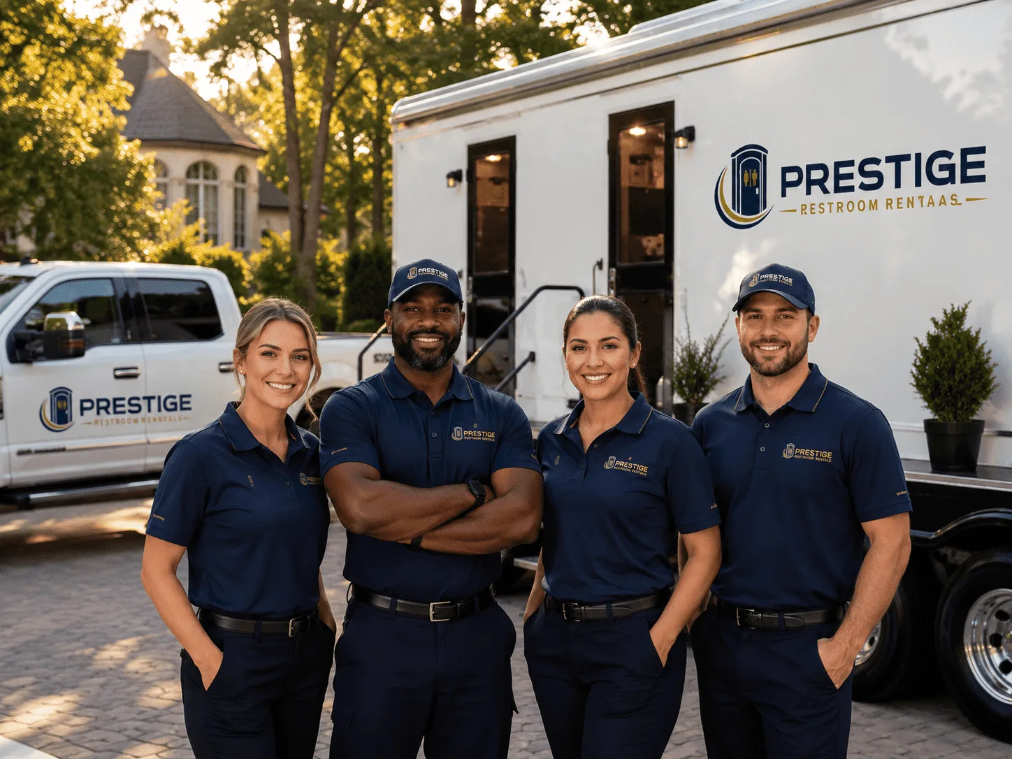 Trusted Luxury Portable Restrooms company in Lancaster, OH